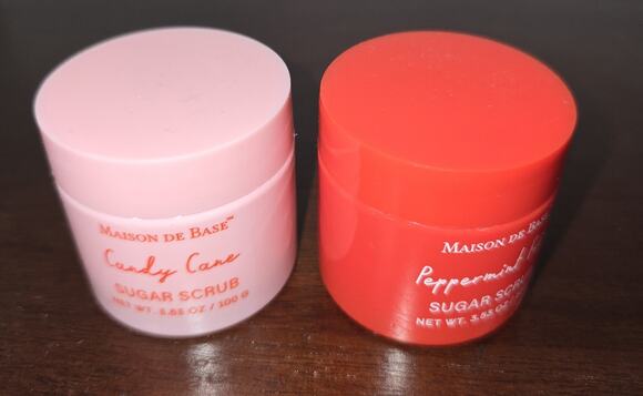 Sugar Other - Maison De Base Sugar Scrub Duo Candy Cane And Peppermint